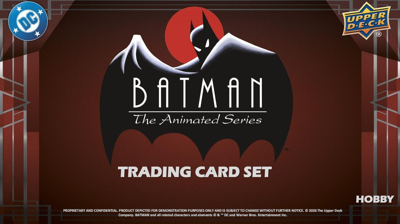 2025 Upper Deck Batman The Animated Series Hobby Box
