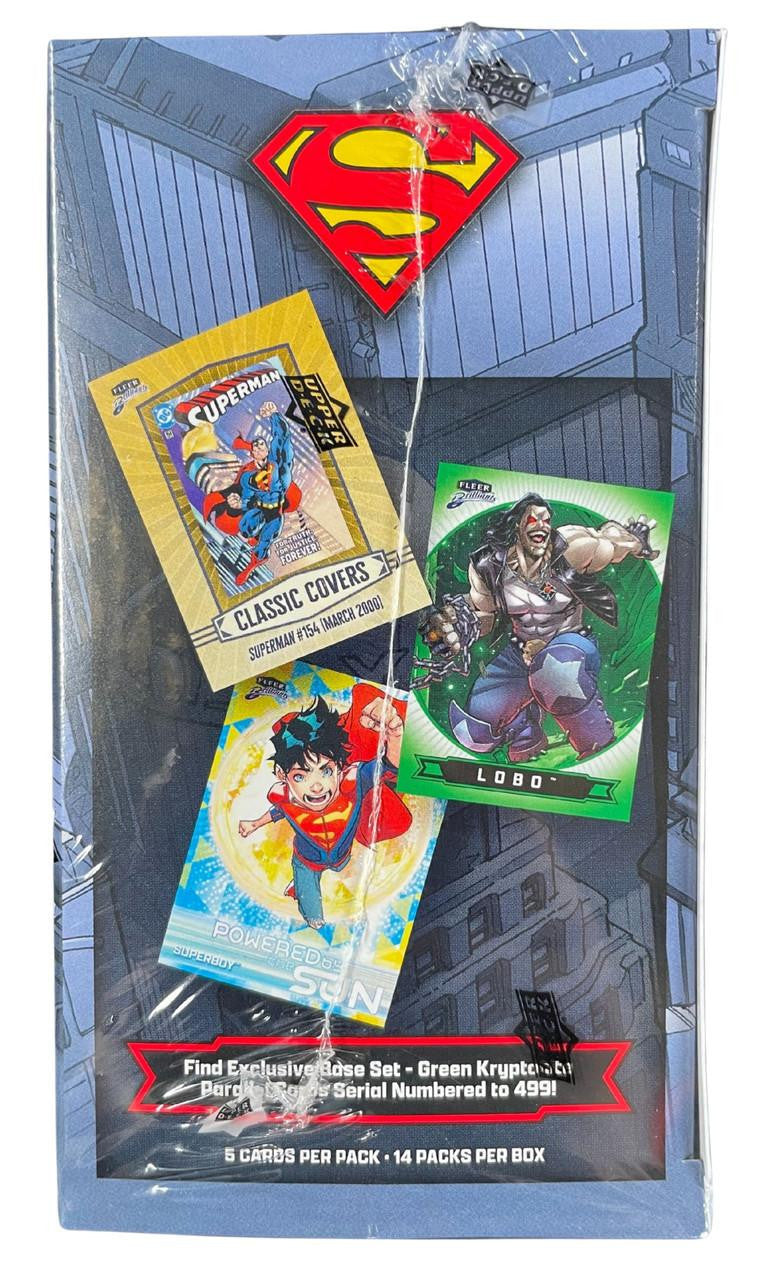 2025 Upper Deck Fleer Brilliants Superman Mega Box