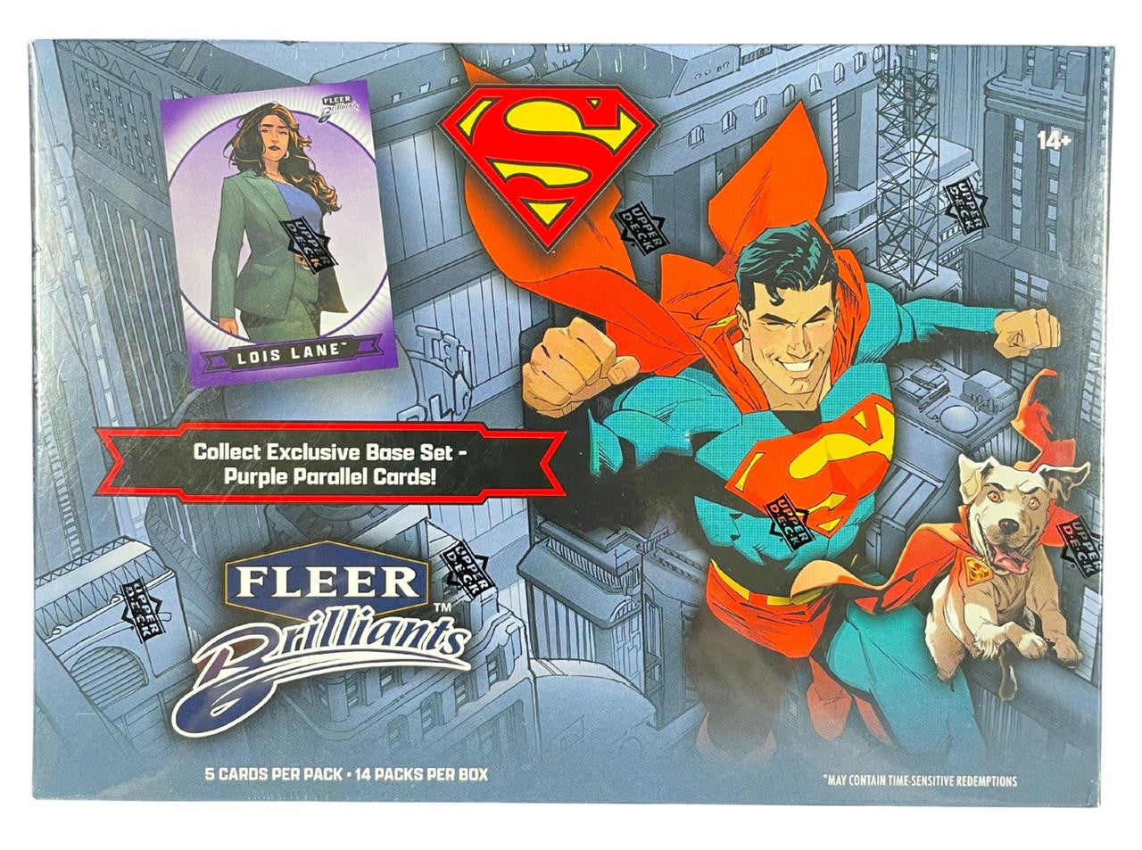 2025 Upper Deck Fleer Brilliants Superman Mega Box
