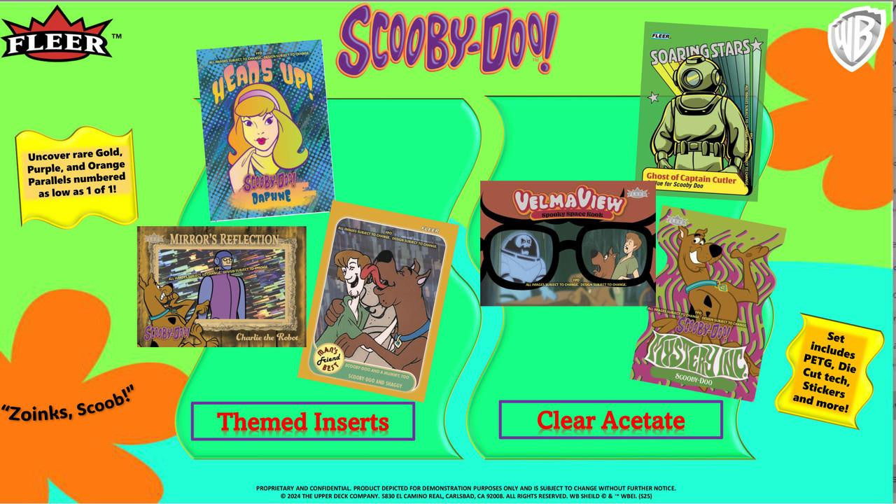 2025 Upper Deck Fleer Scooby Doo Hobby Box