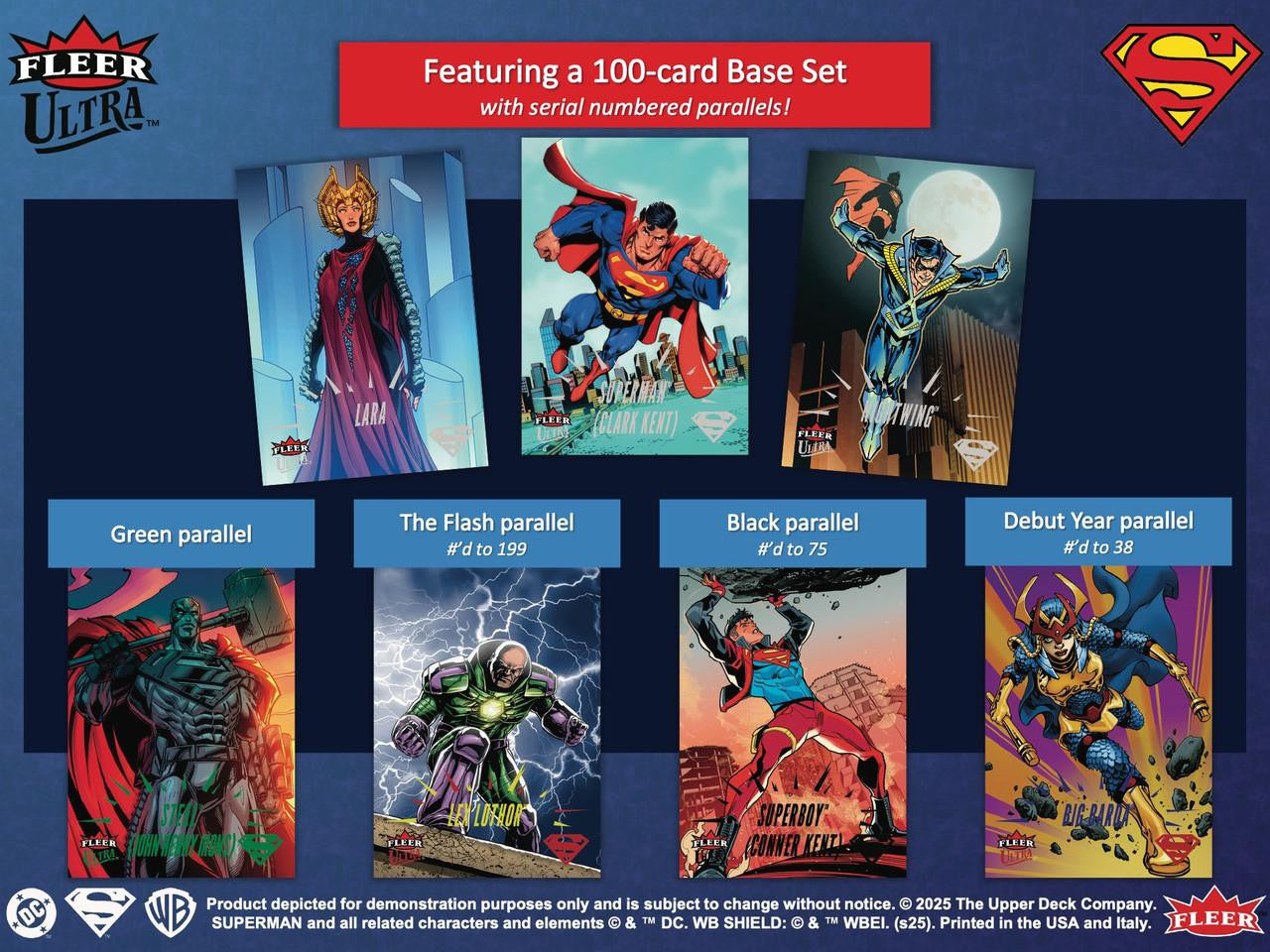 2025 Upper Deck Fleer Ultra Superman Hobby Box