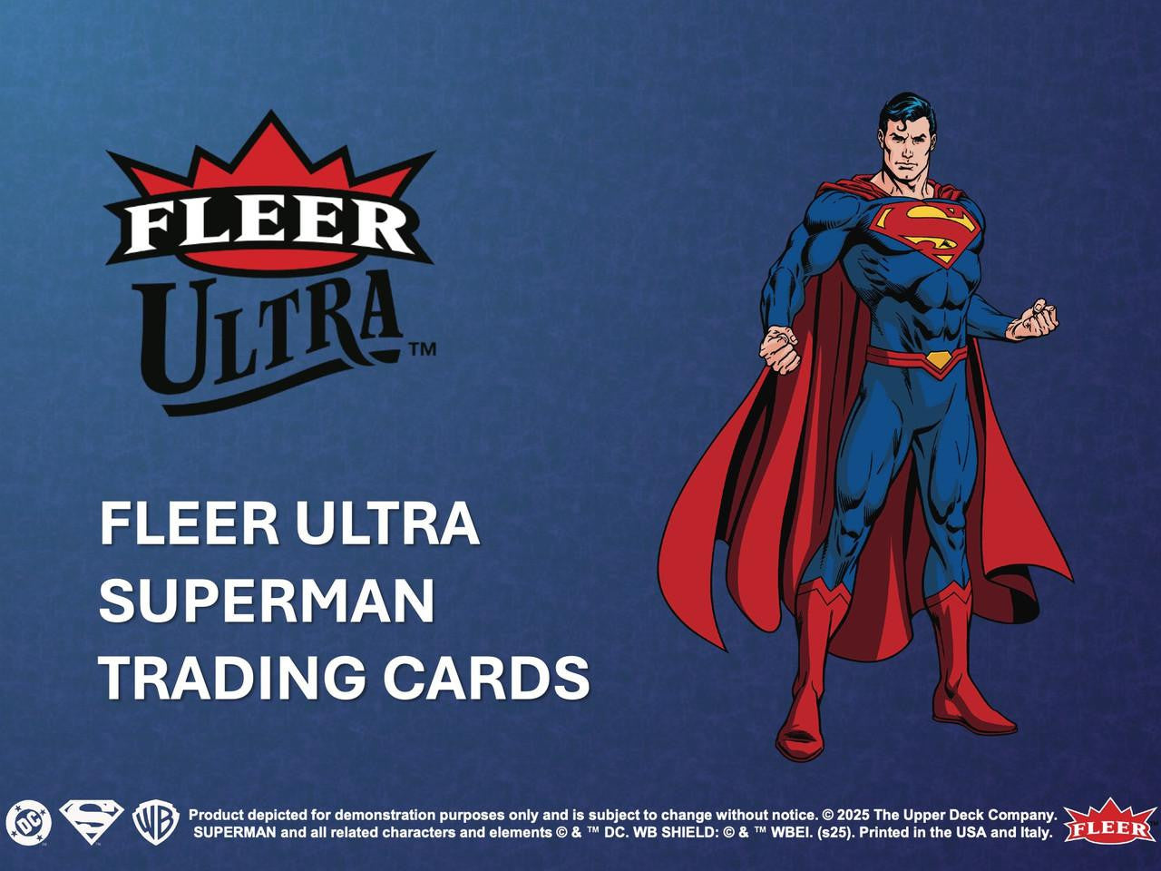 2025 Upper Deck Fleer Ultra Superman Hobby Box