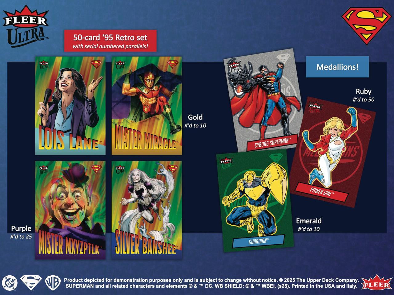 2025 Upper Deck Fleer Ultra Superman Hobby Box