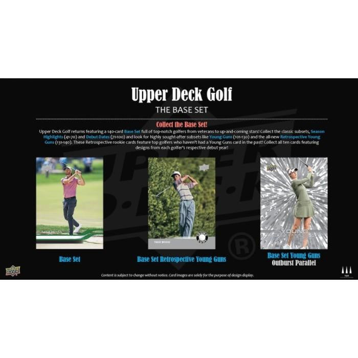 2026 Upper Deck Golf Hobby Box