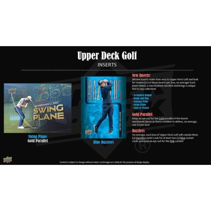2026 Upper Deck Golf Hobby Box