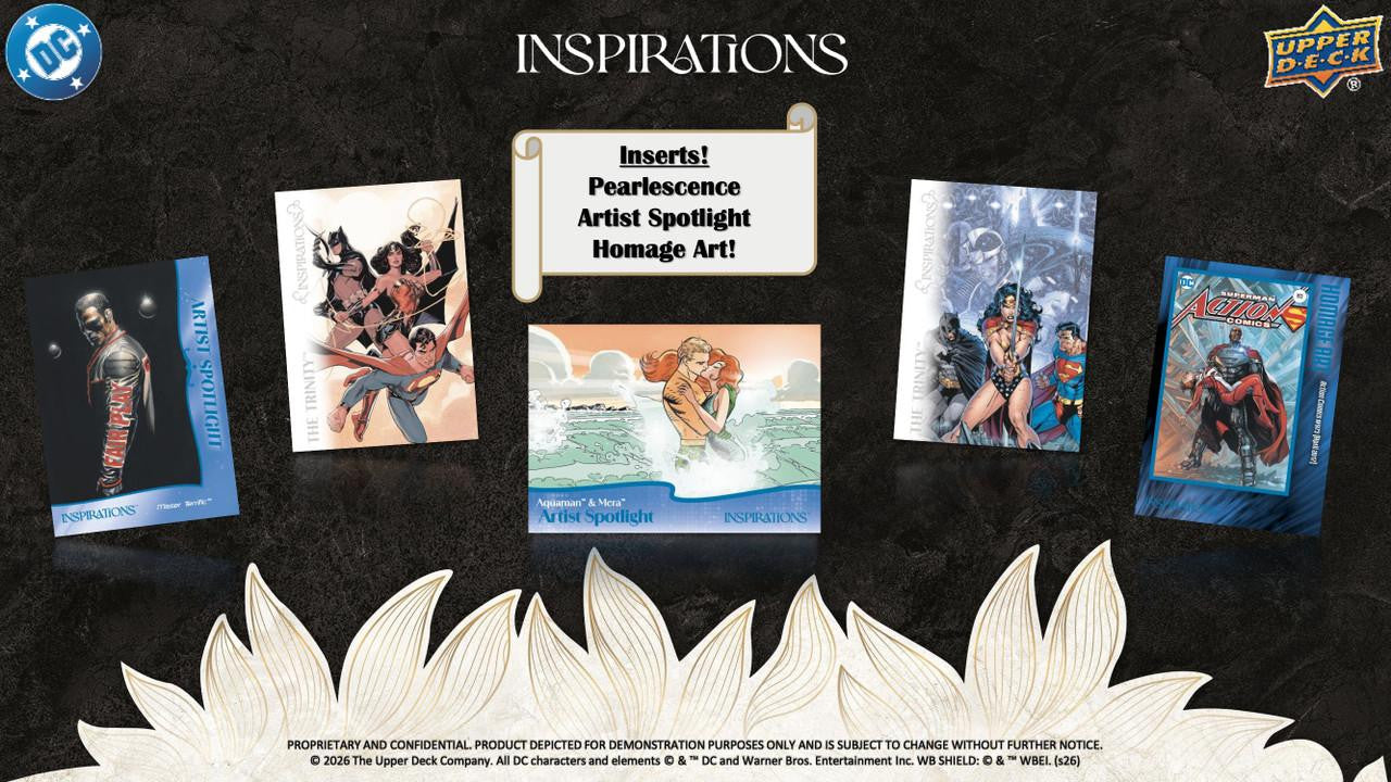 2025 Upper Deck Inspirations The World of DC Hobby Box