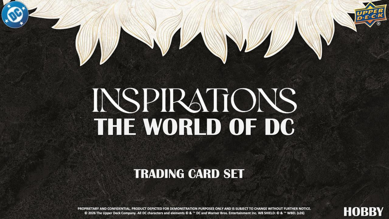 2025 Upper Deck Inspirations The World of DC Hobby Box