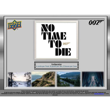 2025 Upper Deck James Bond No Time To Die Hobby Box