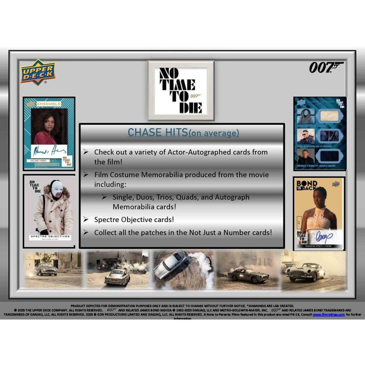 2025 Upper Deck James Bond No Time To Die Hobby Box