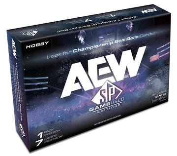 2025 Upper Deck AEW SP Game Used Wrestling Hobby Box