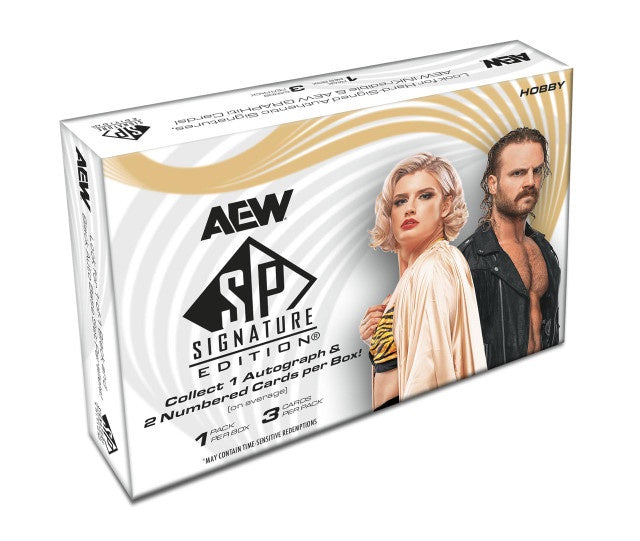 2025 Upper Deck SP Signature Edition AEW Wrestling Hobby Box