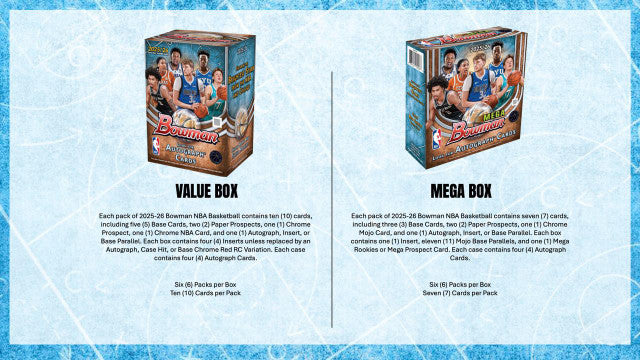 2025/26 Bowman Basketball Blaster Box