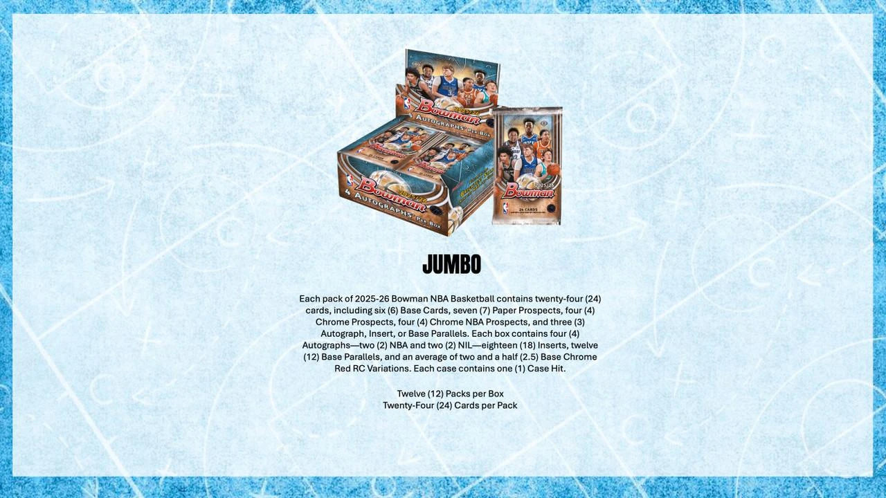 2025/26 Bowman Basketball Mega Box