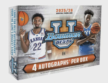 2025-26 Bowman University Best Basketball Hobby Box