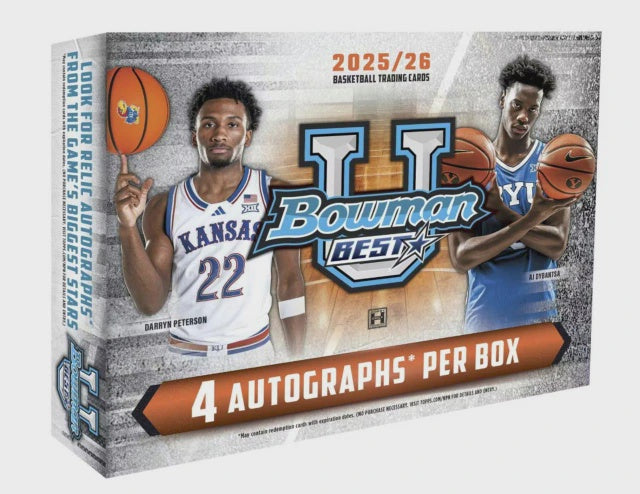2025-26 Bowman University Best Basketball Hobby Box