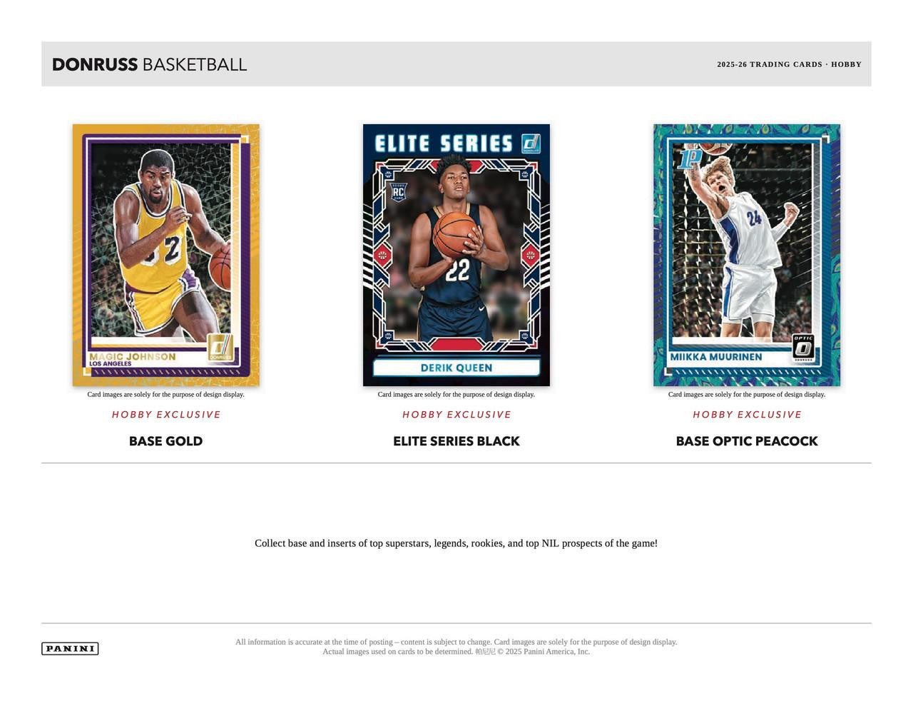 2025-26 Panini Donruss Basketball Hobby Box