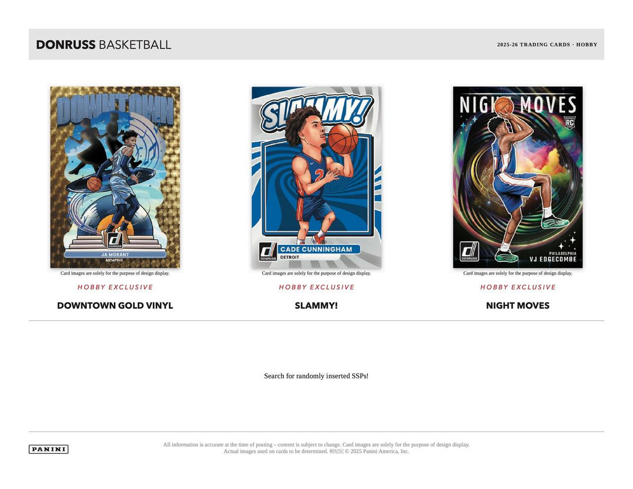 2025-26 Panini Donruss Basketball Hobby Box