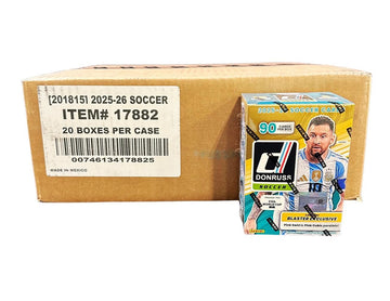 2025-26 Panini Donruss Road to FIFA World Cup Soccer Hobby Blaster Box CASE (20)