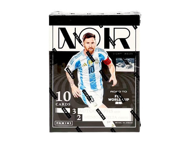 2025-26 Panini Noir Road To FIFA World Cup 26 Soccer Hobby Box