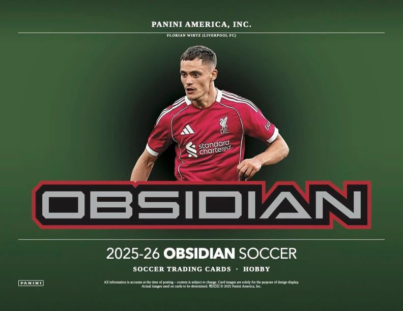 2025-26 Panini Obsidian Soccer Hobby Box