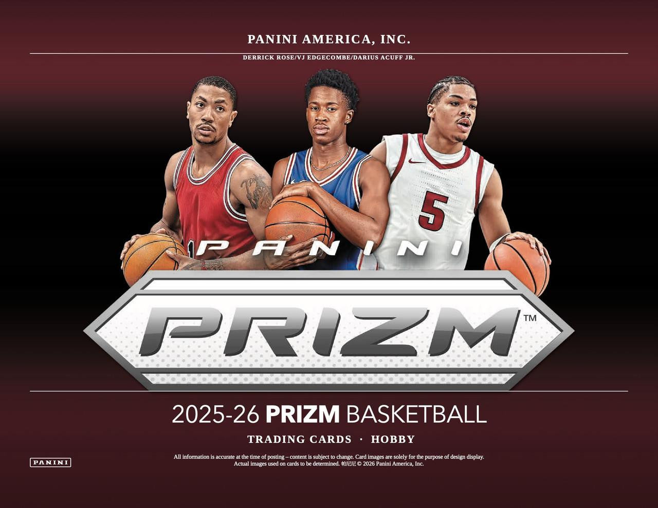 2025-26 Panini Prizm Basketball Hobby Box