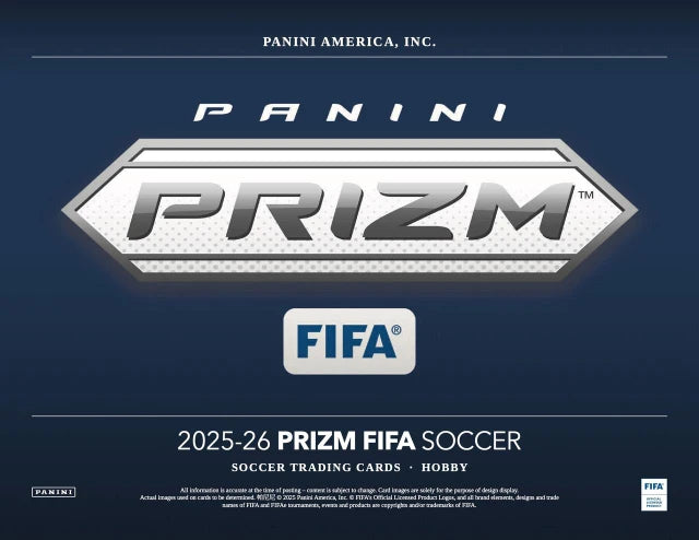 2025-26 Panini Prizm FIFA Soccer Hobby Box