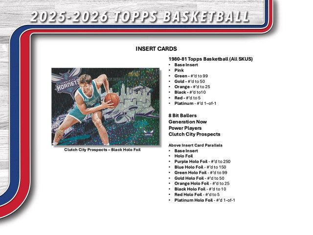 2025/26 Topps Basketball Blaster Box