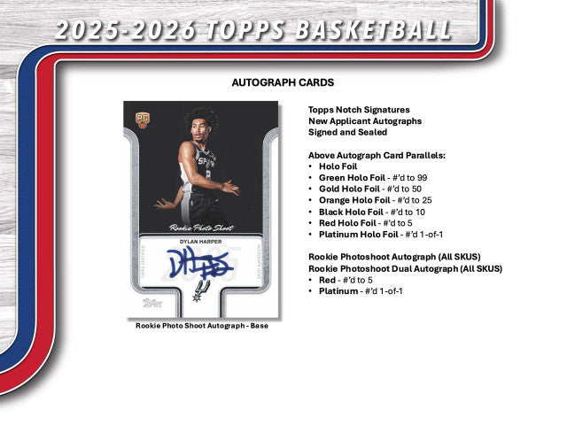 2025/26 Topps Basketball Blaster Box