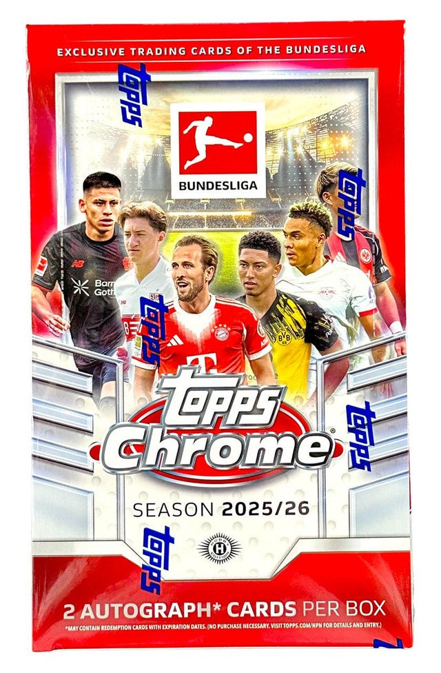 2025/26 Topps Chrome Bundesliga Soccer Hobby Box