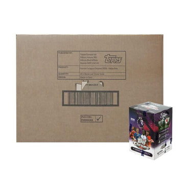 2026 Topps Chrome Premier League EPL Soccer Blaster Box Case (40)