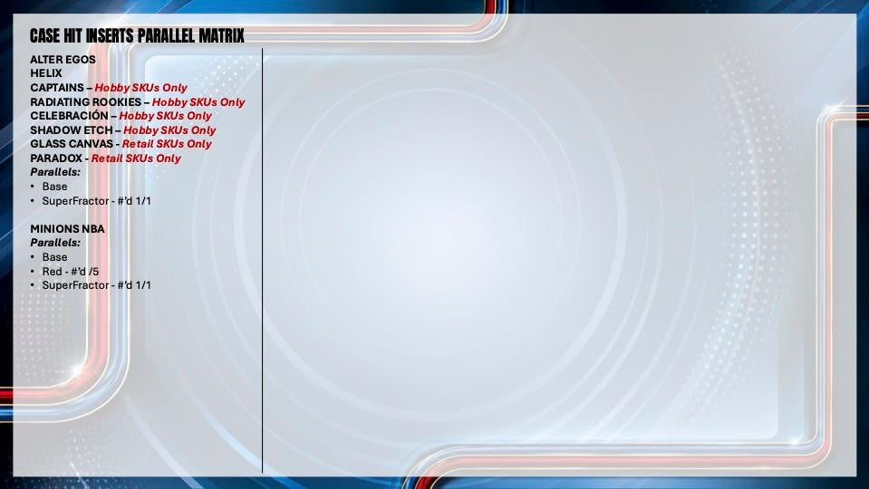 2025-26 Topps Chrome Update Series Basketball Hobby Box