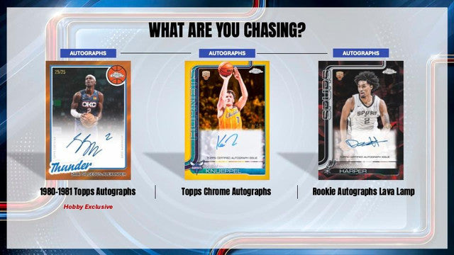 2025-26 Topps Chrome Update Series Basketball Hobby Box
