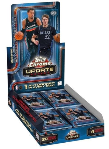 2025-26 Topps Chrome Update Series Basketball Hobby Box