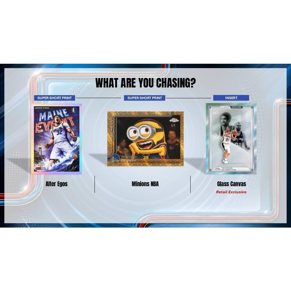 2025-26 Topps Chrome Update Series Basketball Jumbo Hobby Box