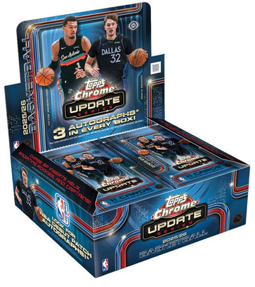2025-26 Topps Chrome Update Series Basketball Jumbo Hobby Box