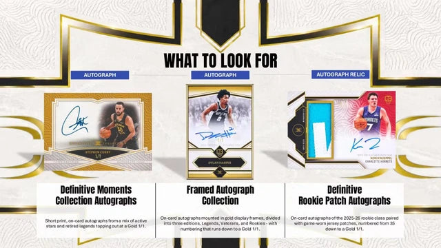 2025-26 Topps Definitive Collection Basketball Hobby Case (2)
