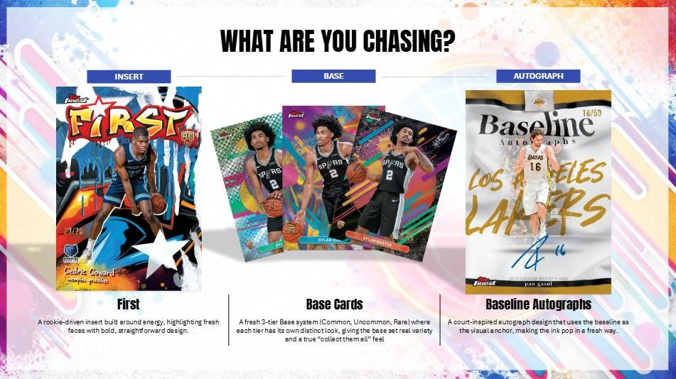 2025/26 Topps Finest Basketball Hobby Box
