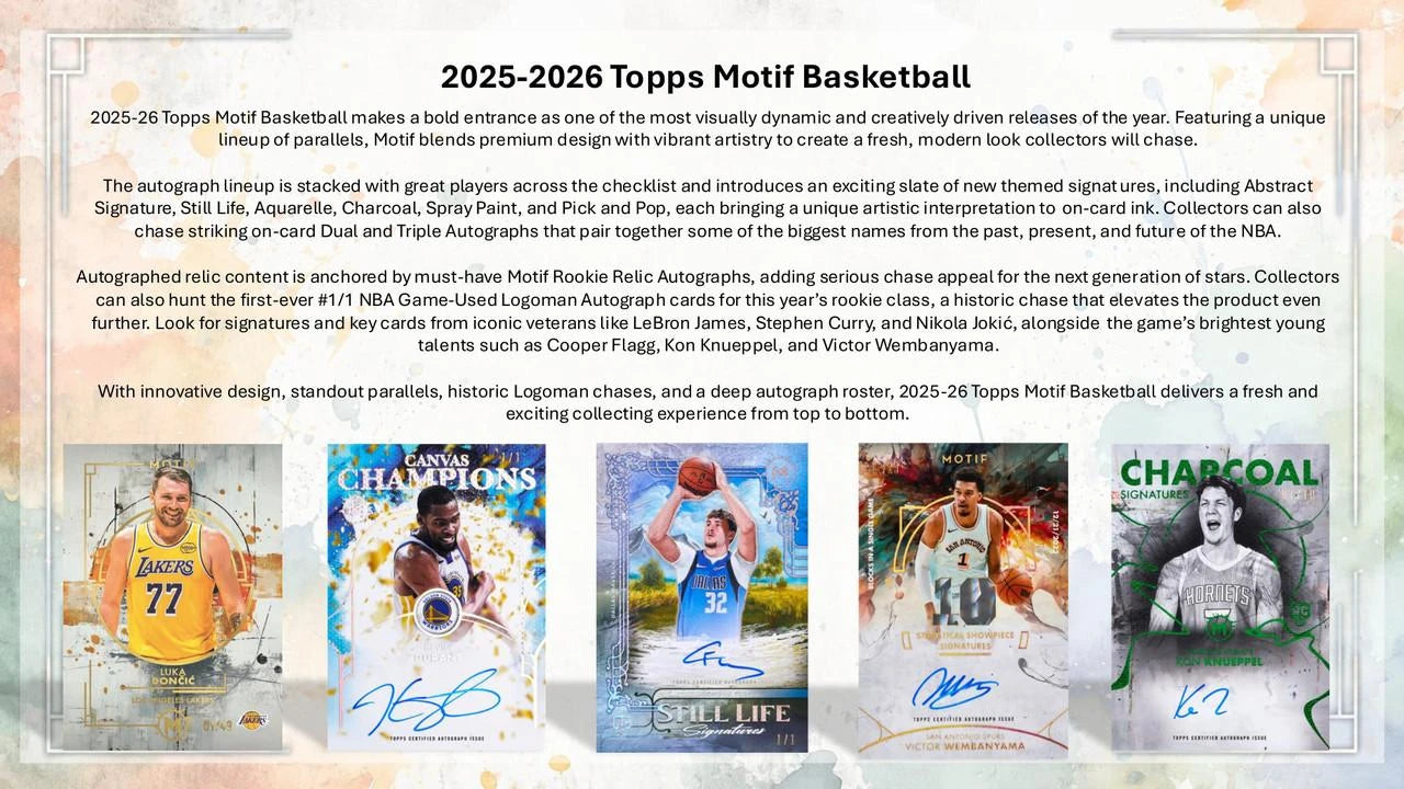 2025-26 Topps Motif Basketball Hobby Case (3)