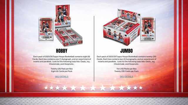 2025-26 Topps NBA Hoops Basketball Blaster Box
