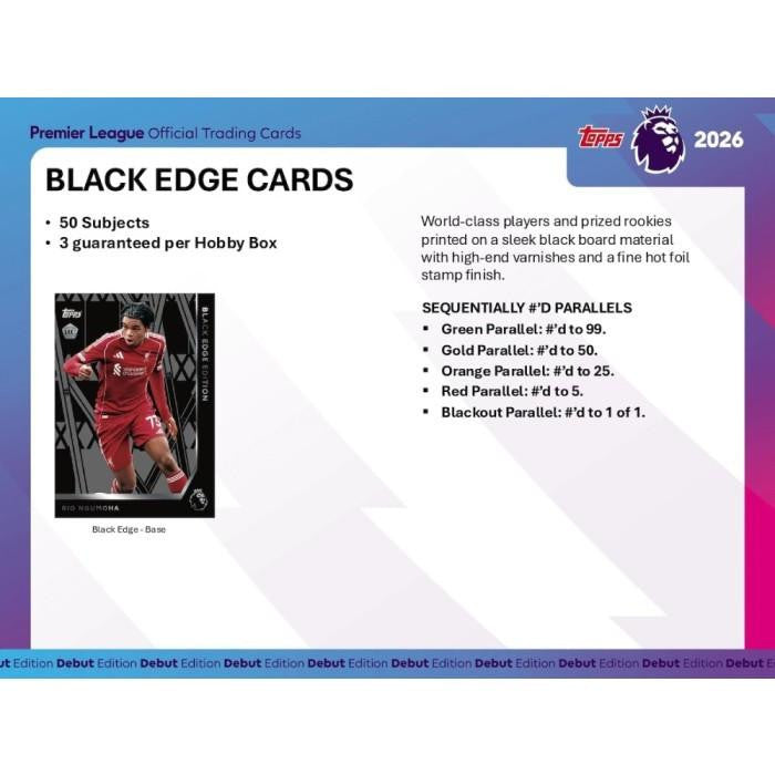 2026 Topps Chrome Premier League EPL Soccer Blaster Box