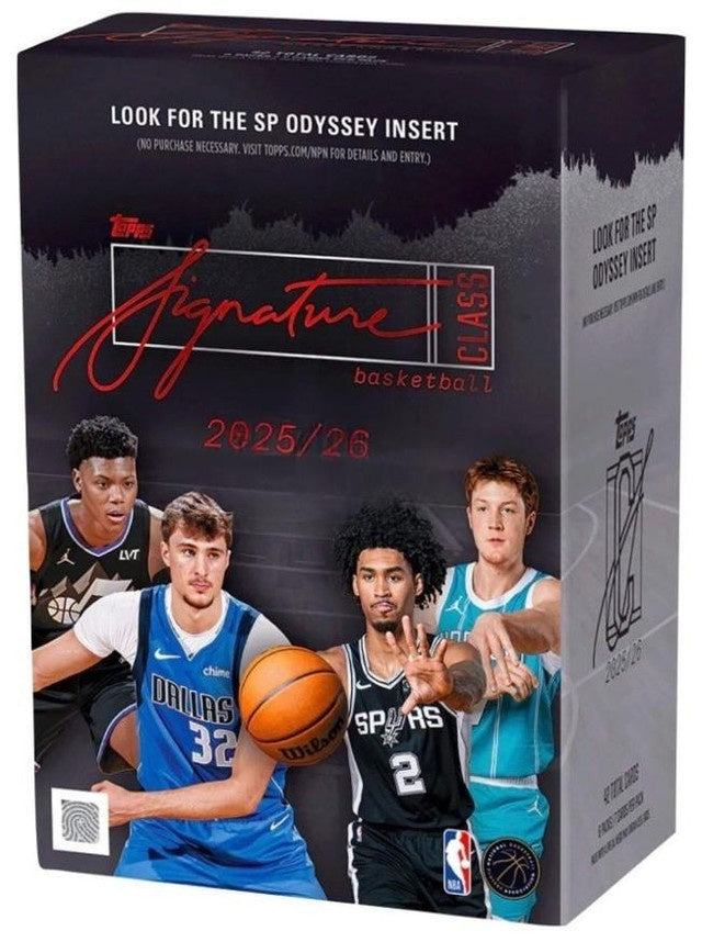 2025-26 Topps Signature Class Basketball Blaster Box