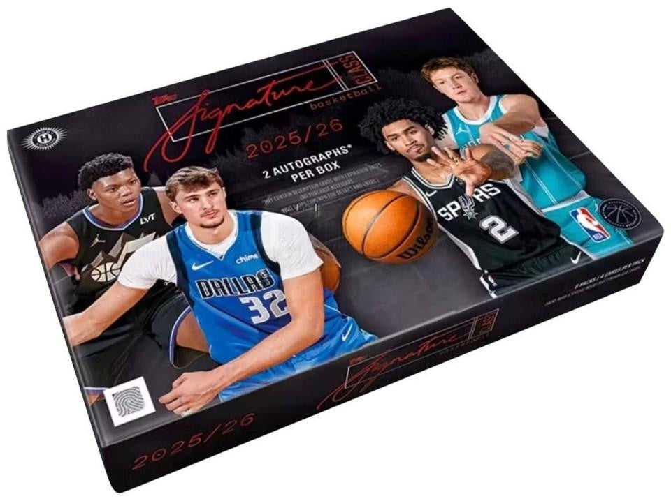 2025-26 Topps Signature Class Basketball Hobby Box