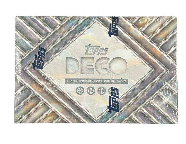 2025/26 Topps Deco UEFA Club Competitions Soccer Hobby Box