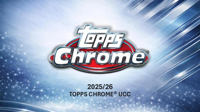 2025-26 Topps UEFA Club Competitions Chrome Soccer Jumbo Hobby Box