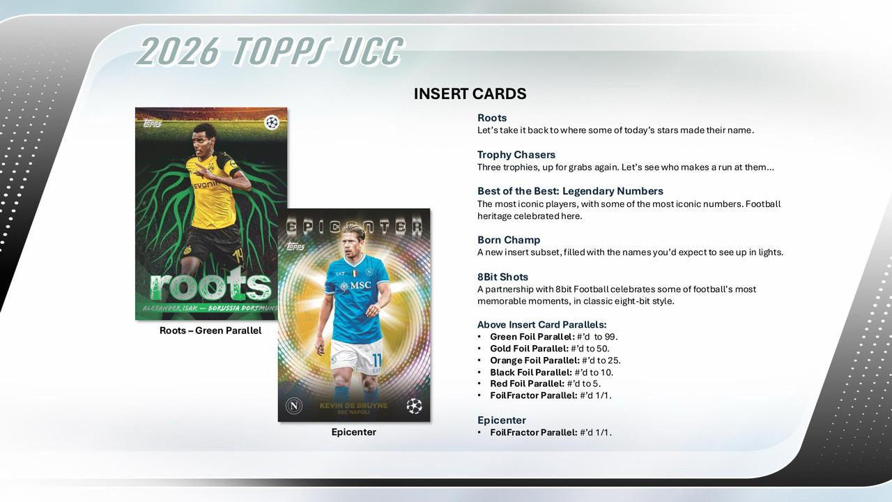 2025/26 Topps UEFA Club Competitions Flagship Soccer Blaster Box