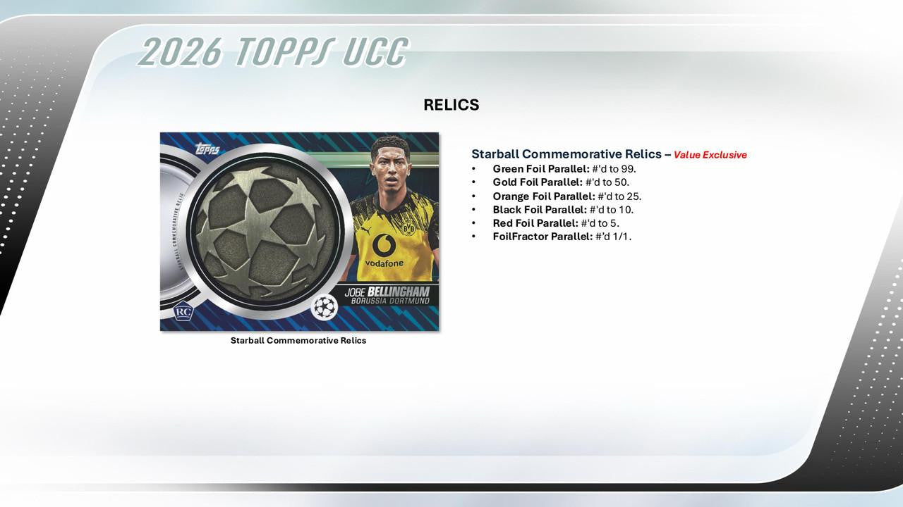 2025/26 Topps UEFA Club Competitions Flagship Soccer Blaster Box
