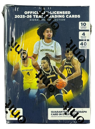 2025/26 Onit University of Michigan Men's Basketball Platinum Box