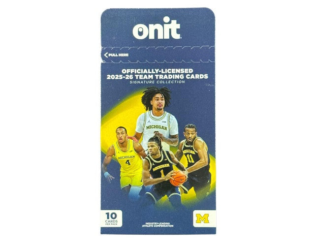 2025/26 Onit University of Michigan Men's Basketball Pack