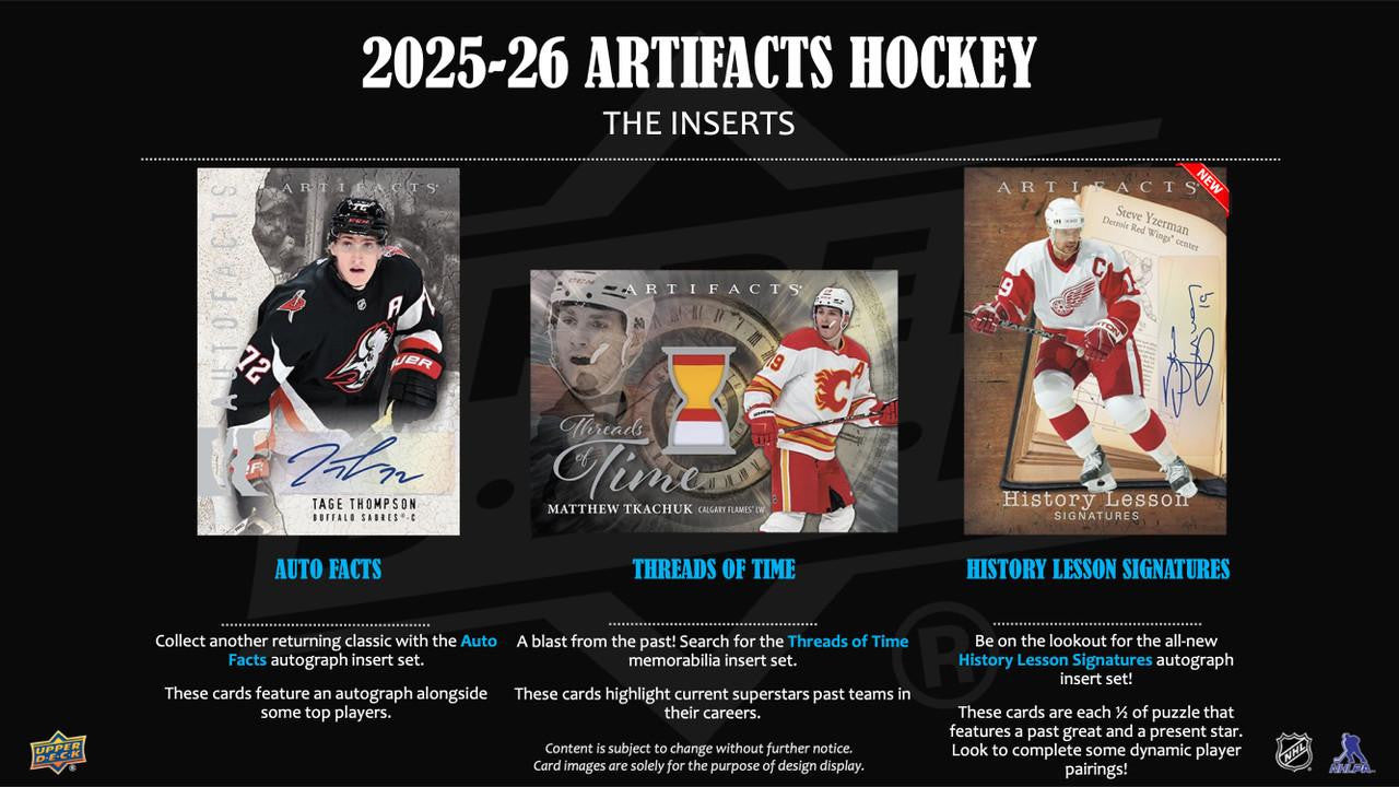 2025/26 Upper Deck Artifacts Hockey Hobby Case (20)