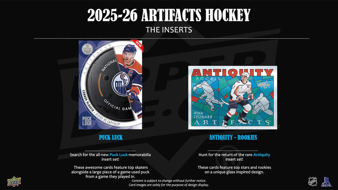 2025/26 Upper Deck Artifacts Hockey Hobby Case (20)